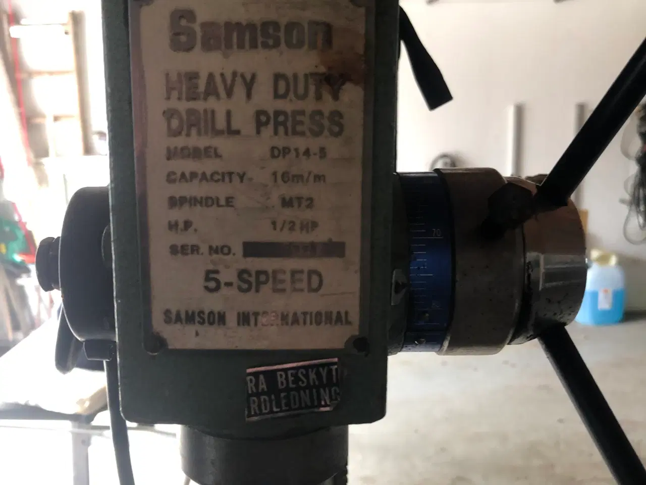 Billede 3 - Søjleboremaskine