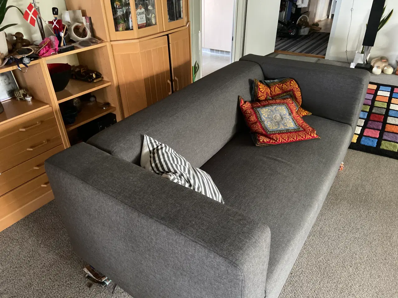 Billede 1 - Grå stof sofa