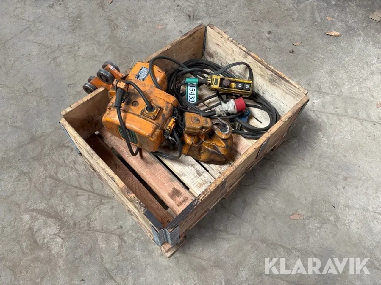 Billede 2 - Elektrisk talje Kito K2-8 500 kg - 3 meter