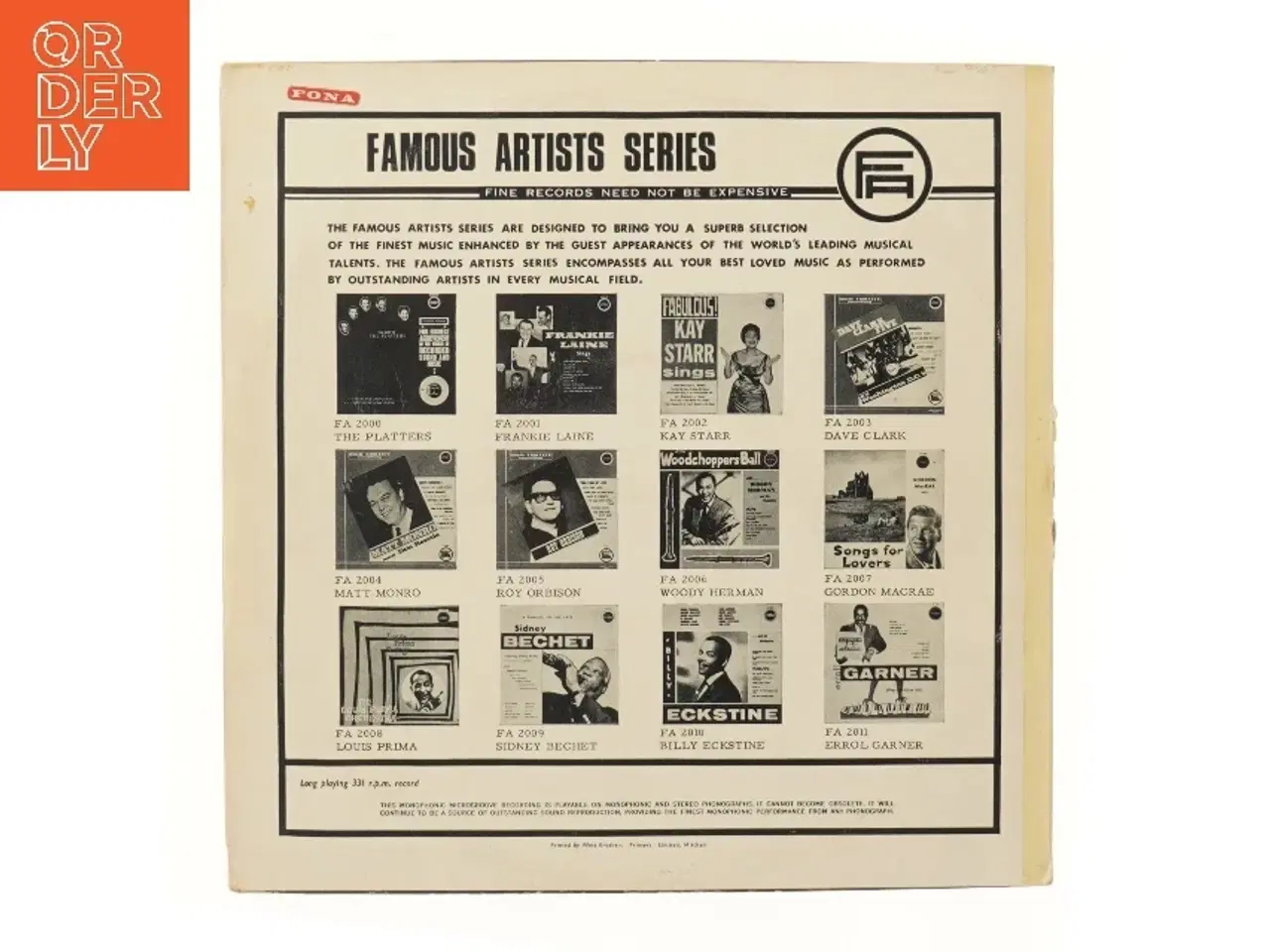 Billede 3 - The Best of The Platters LP fra Ember Records