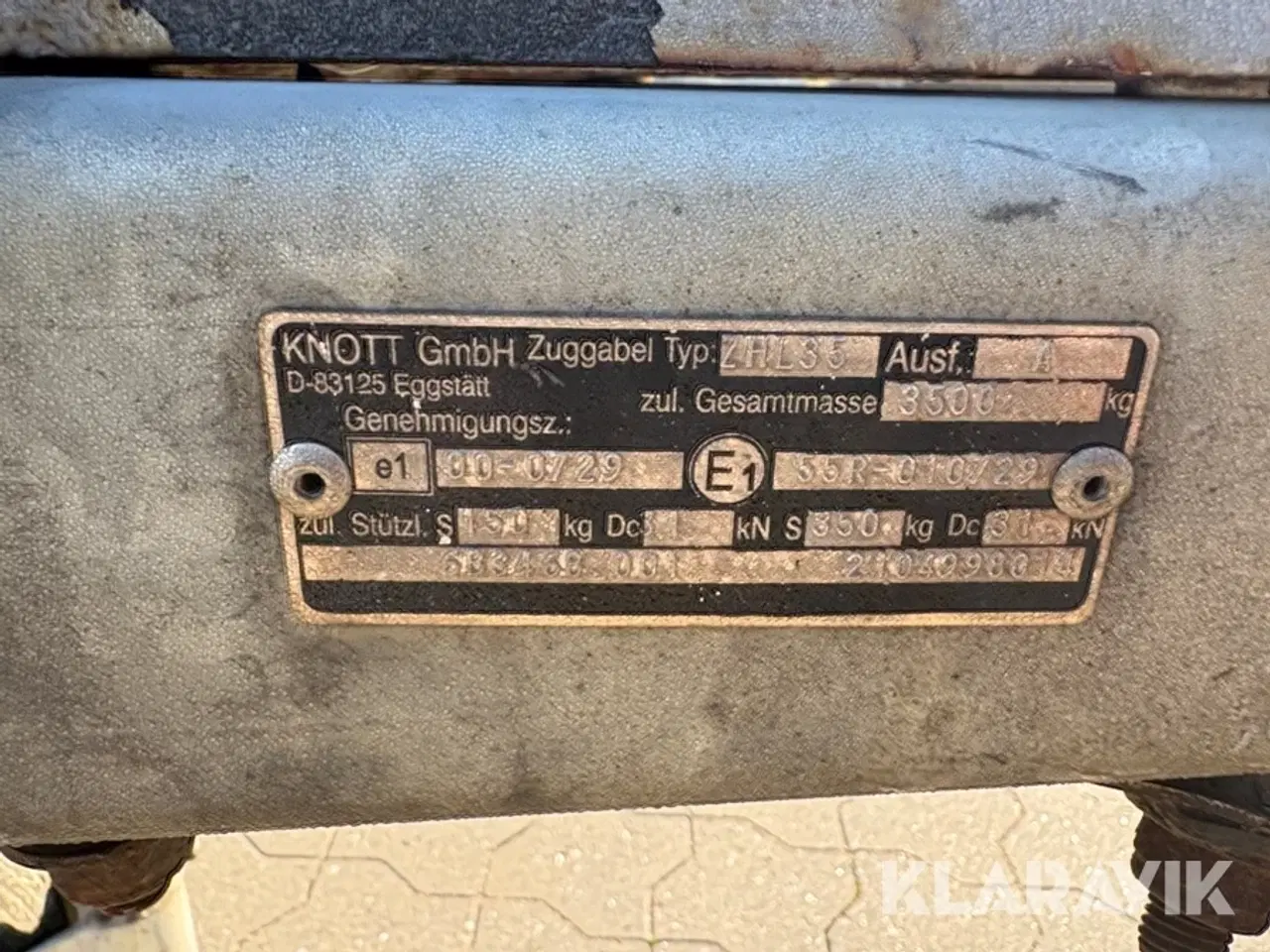 Billede 9 - Maskintrailer Variant 3500 kg 1 styk