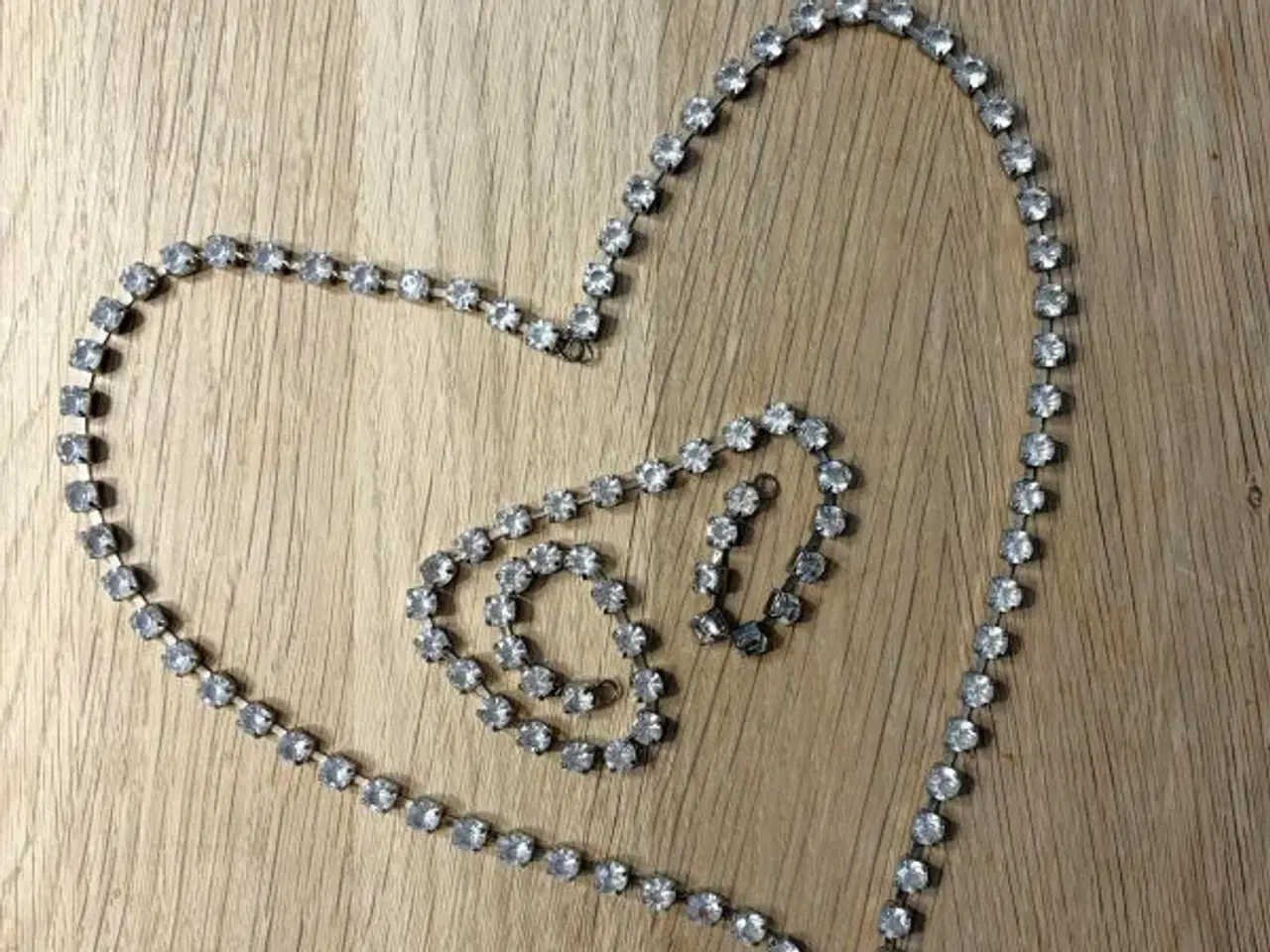 Billede 3 - 3 kæder med bling - smykkekæder