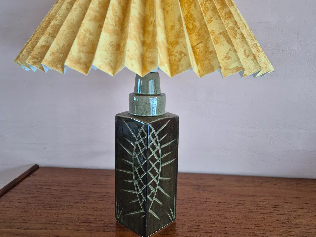 Billede 1 - Flot vintage keramiklampe