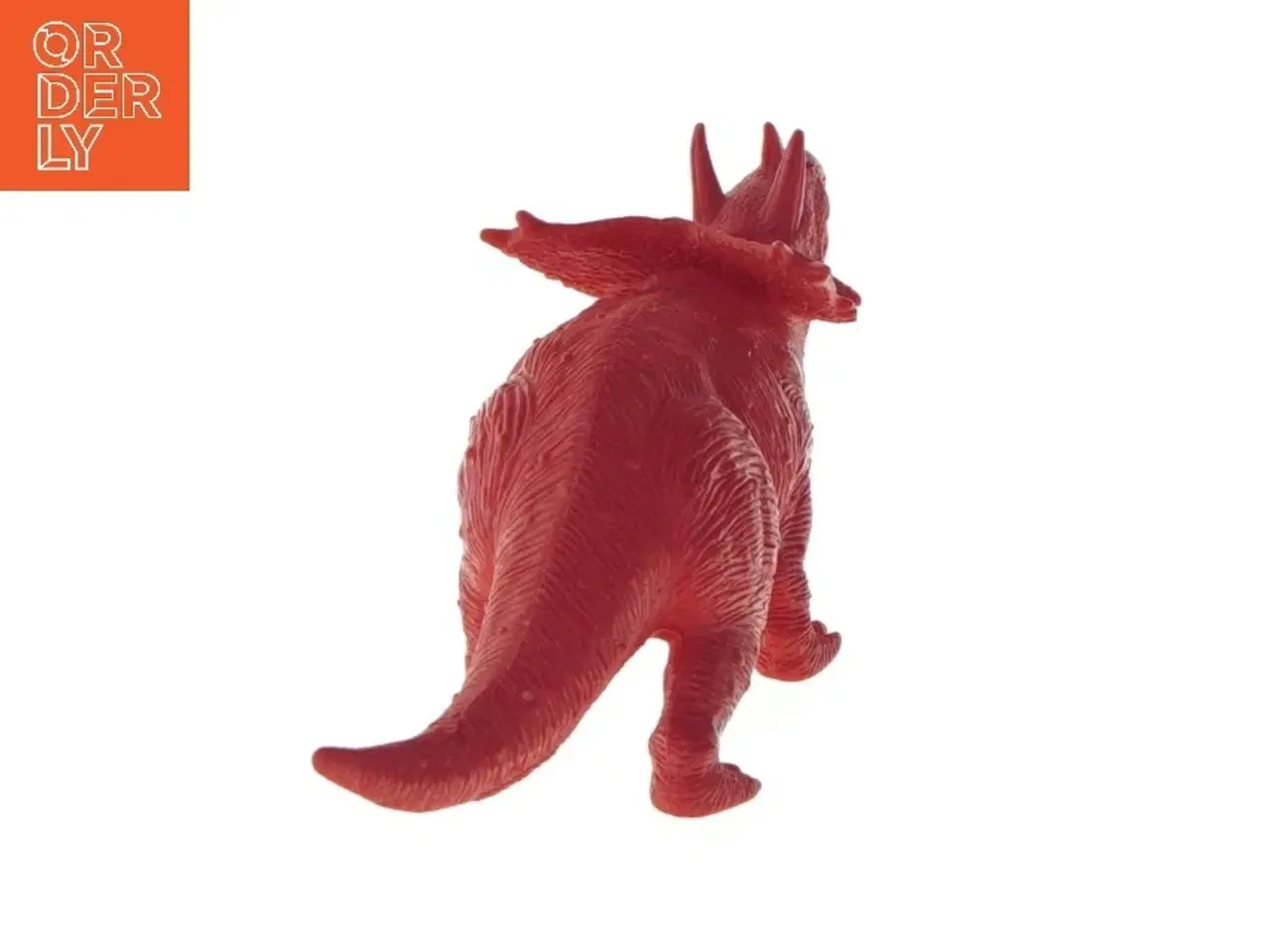 Billede 4 - Rød dinosaur figur (str. læmgde: 22 cm)