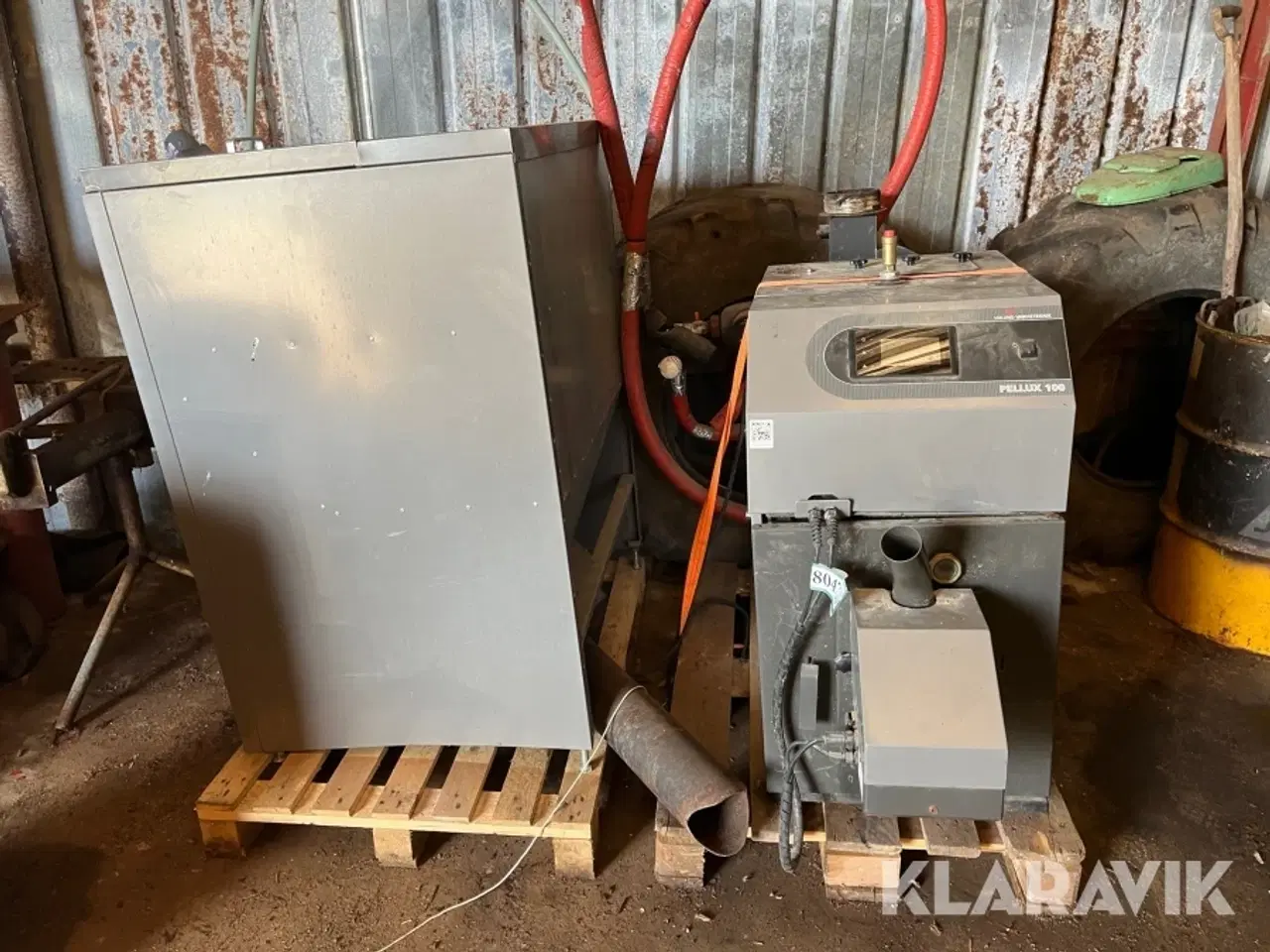 Billede 1 - Pillefyr Nibe Pellux 100/20