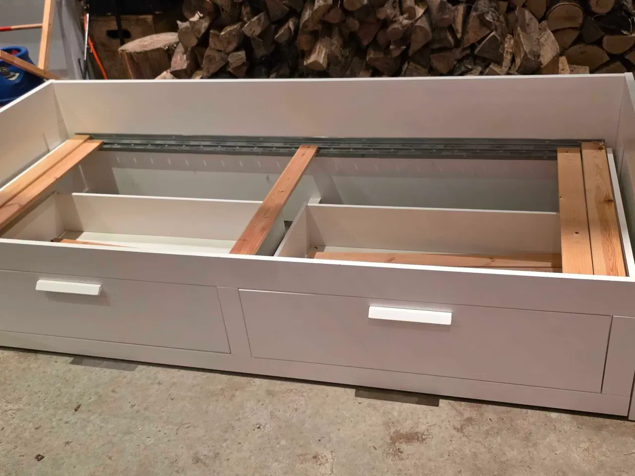 Billede 1 - Udtræksseng Ikea Brimnes