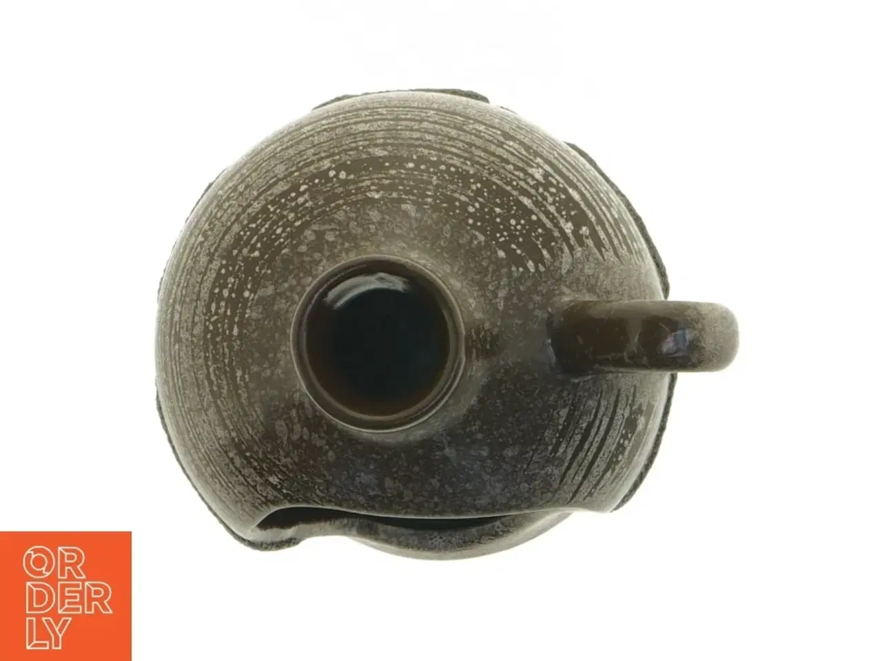 Billede 2 - Strehla Keramik lyseholder mærket 1316 GDR (str. 15 x 12 x 9 cm)
