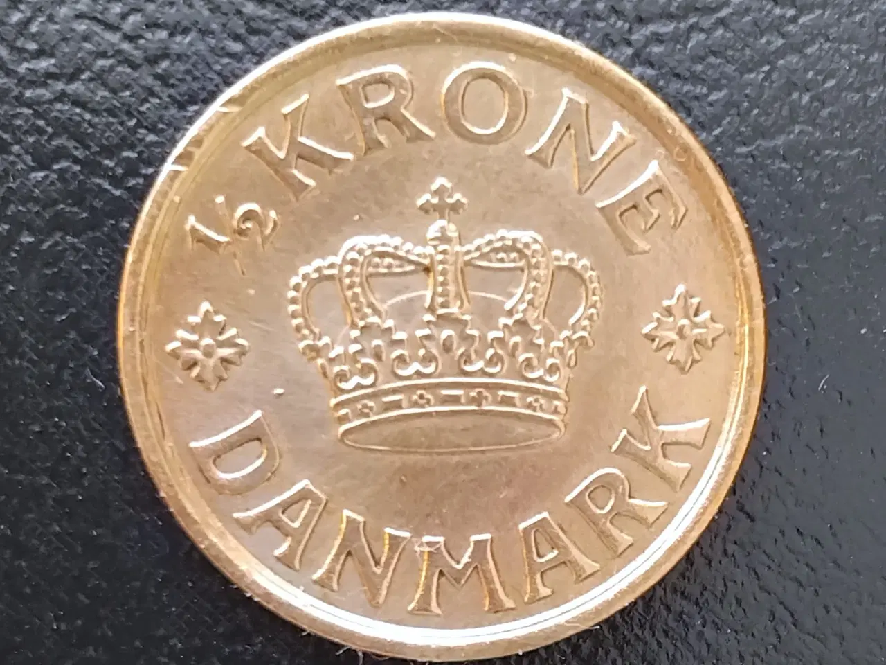 Billede 2 - FLOT! ½ KRONE 1926 Christian X  BEDRE ÅR!