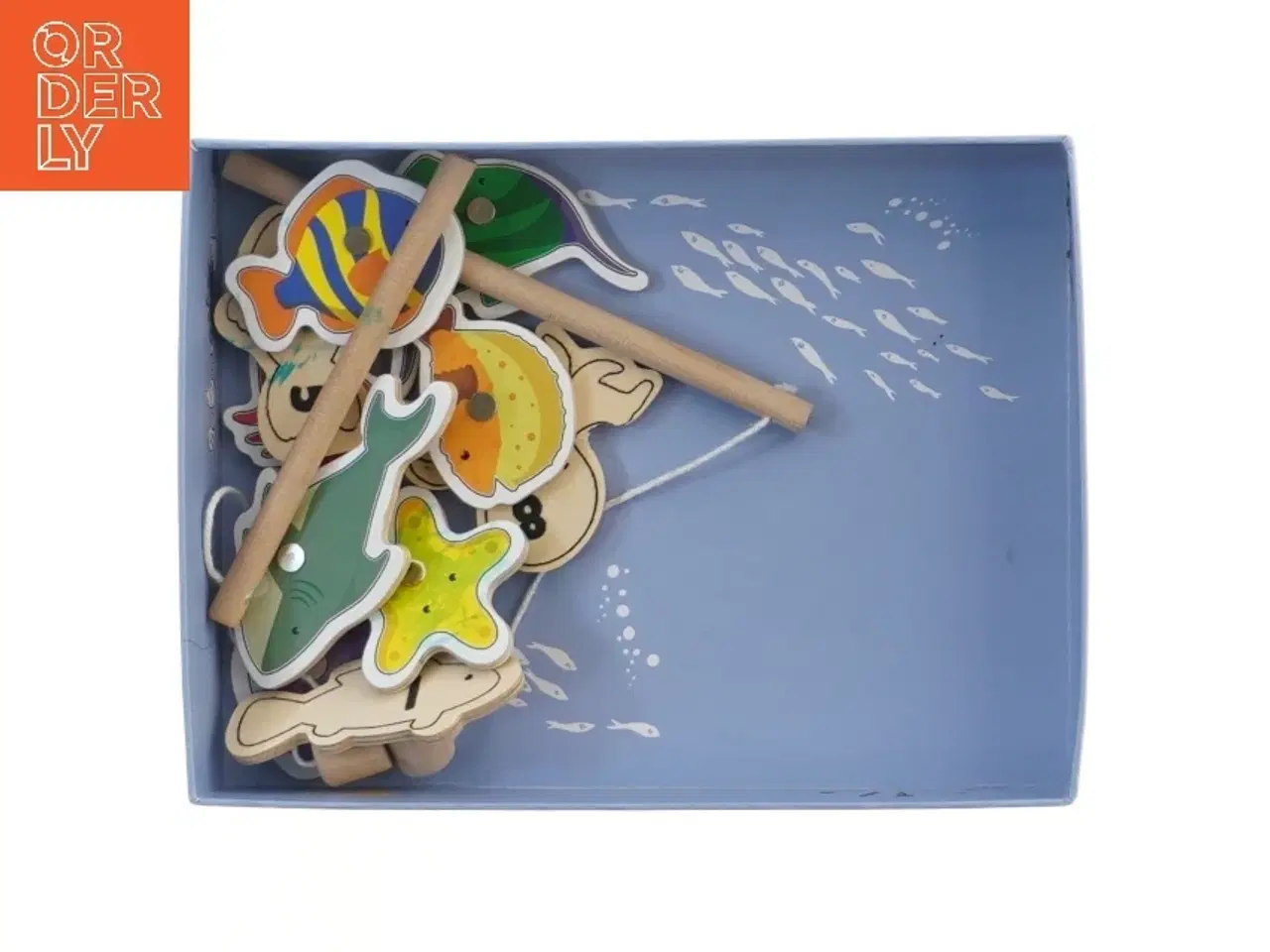 Billede 3 - Moomin fiskespil i træ (str. 16x21 cm)