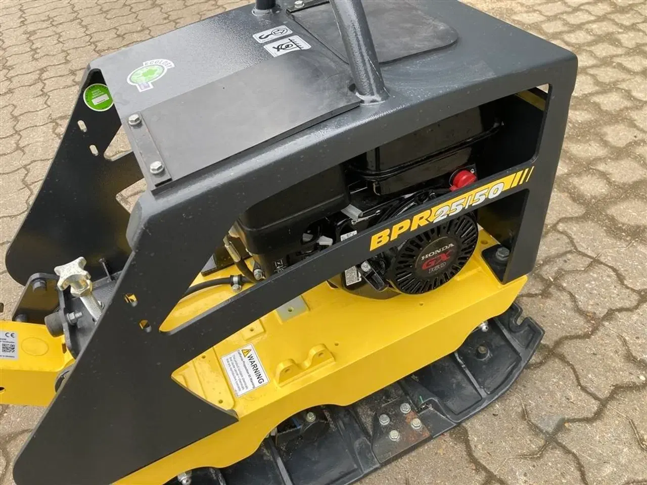 Billede 11 - Bomag BPR 25/50 Regulering af vibrator og motoromdrejninger fra håndtag