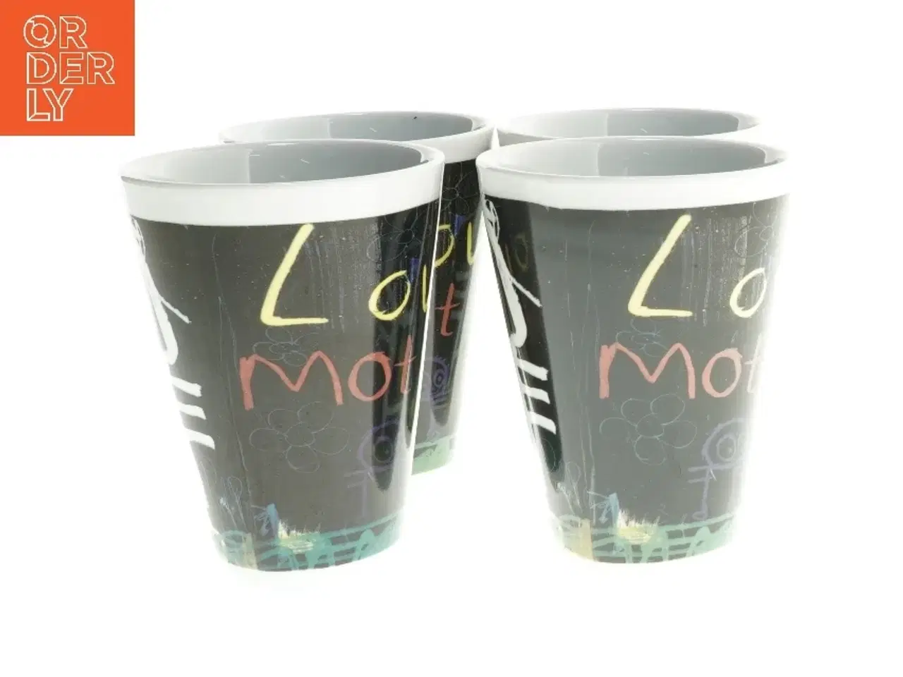 Billede 2 - 4 stk Poui pava kopper fra aida (str. 4 stk Ø 9 cm længde 12 cm)