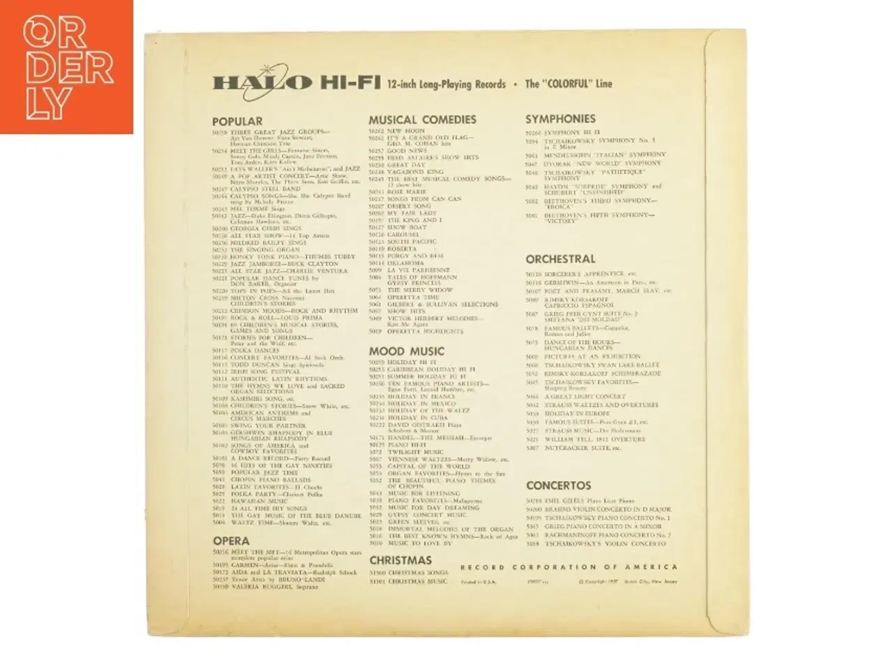 Billede 2 - Tchaikovsky Violinkoncert (LP)