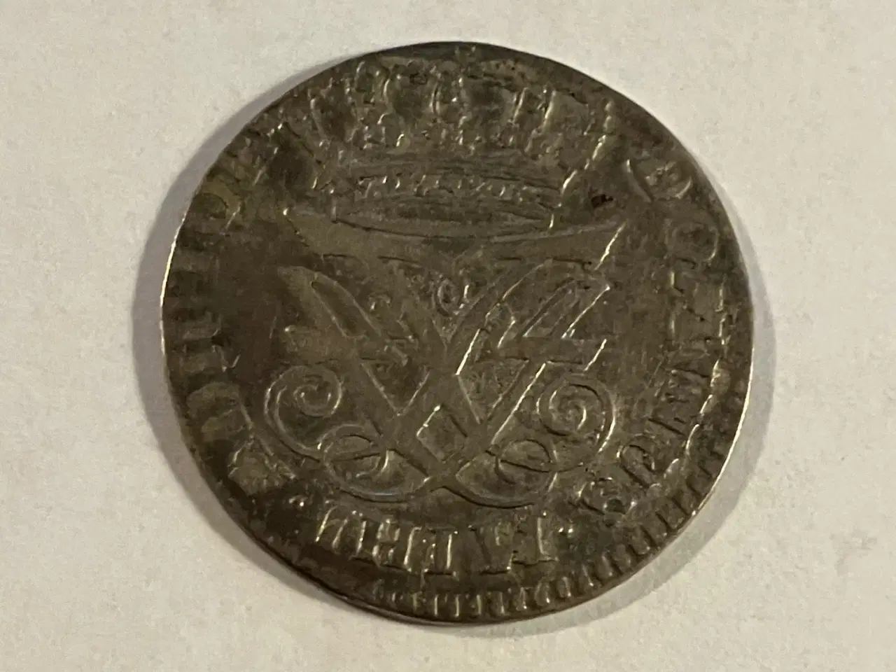 Billede 2 - 12 Skilling 1724 Norge