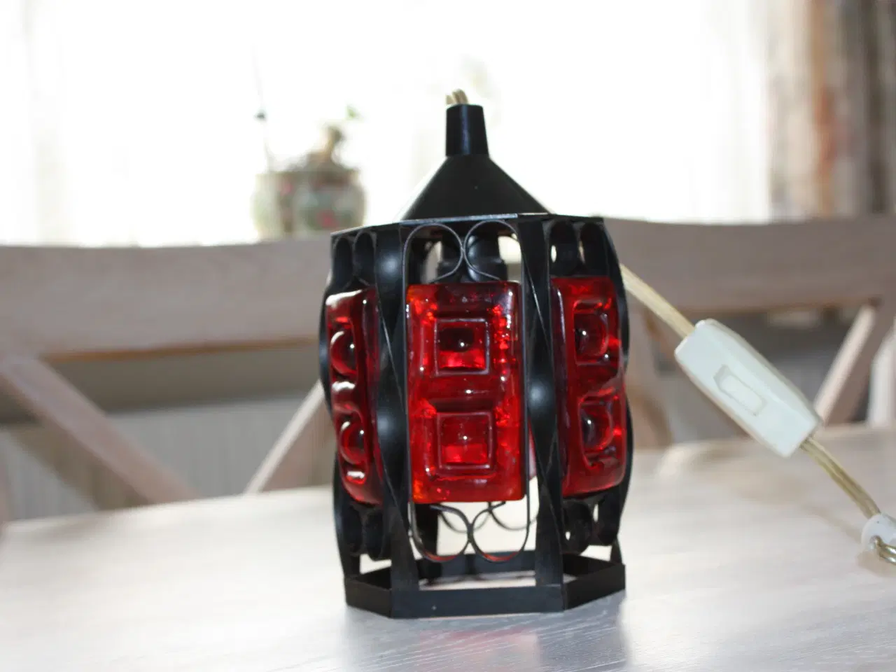 Billede 4 - Alvesta Svensk Design glas lampe højde 19 cm