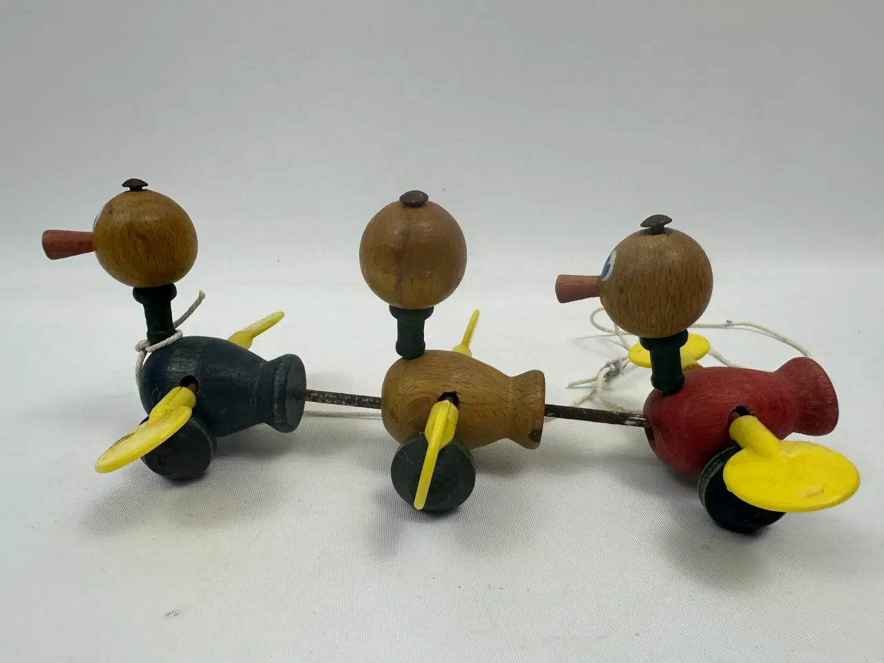 Billede 7 - Vintage andefamilie trælegetøj (Fisher Price?)