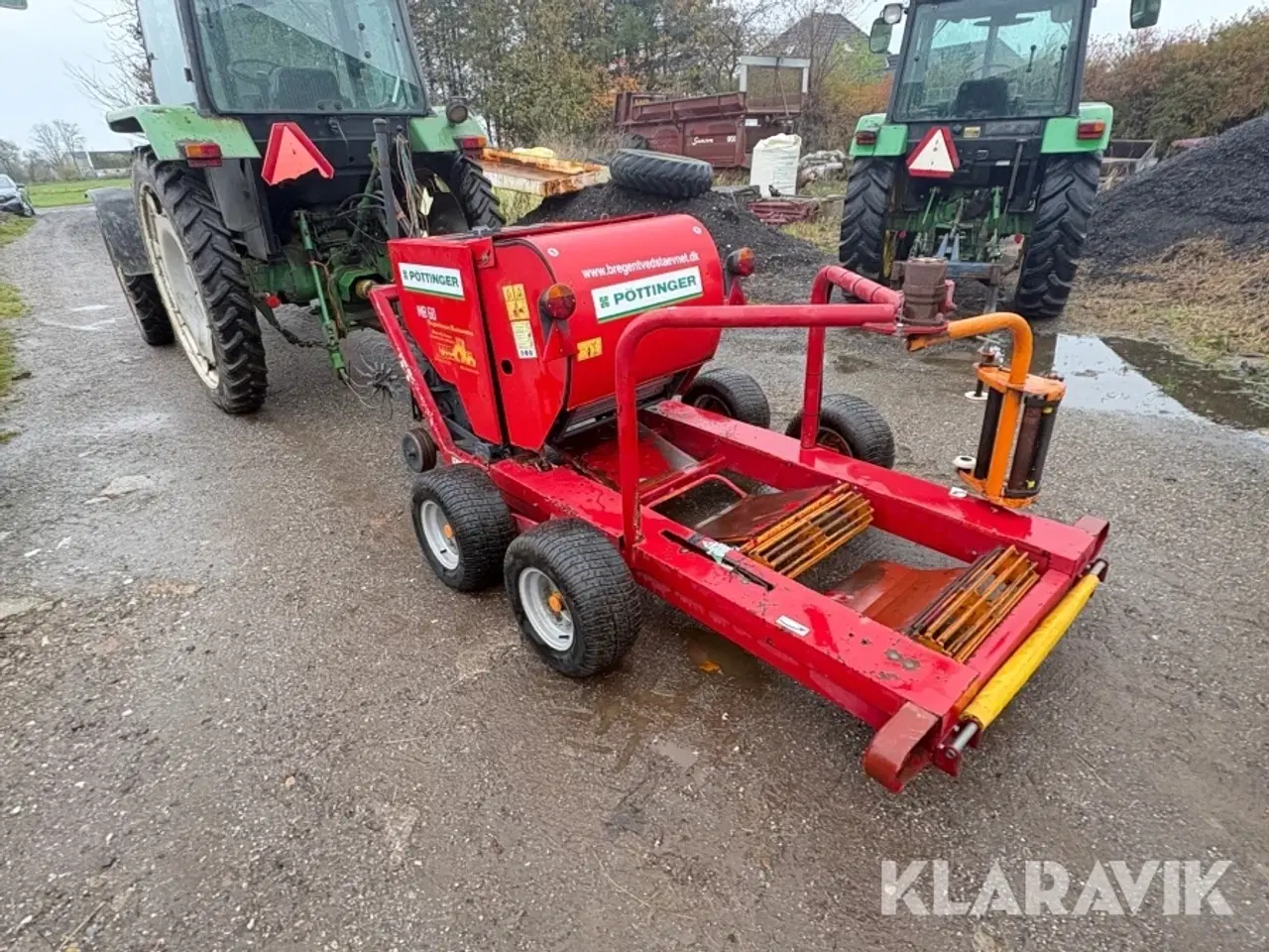Billede 3 - Combi rundballepresser med wrapper Pöttinger MB60