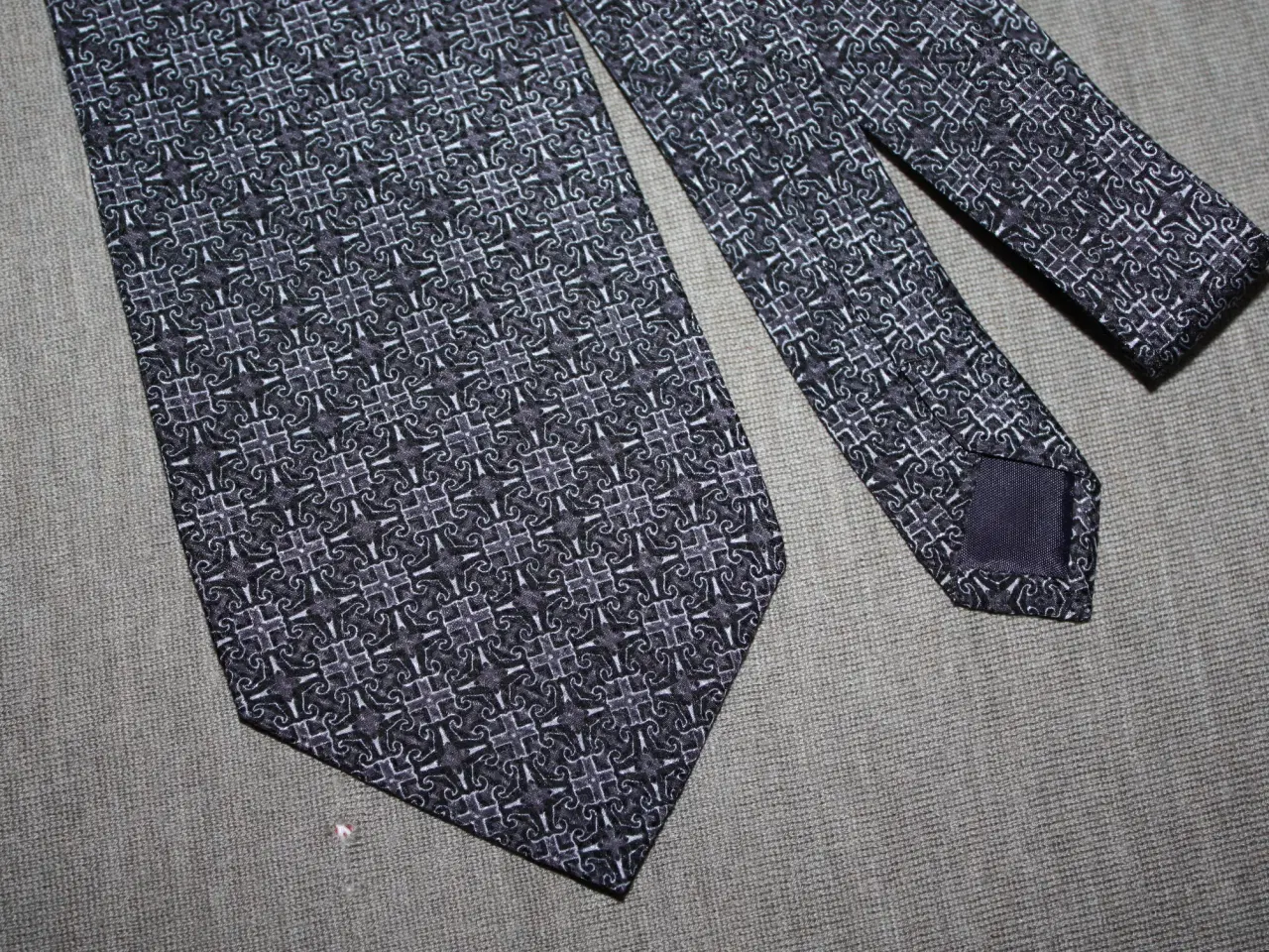 Billede 4 - Silke slips 100% silk