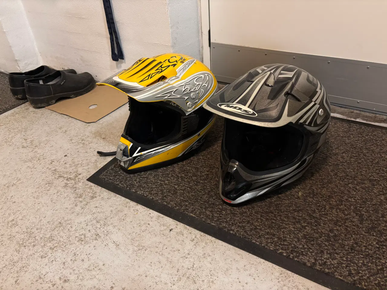 Billede 1 - 2 stk motorcross hjelme