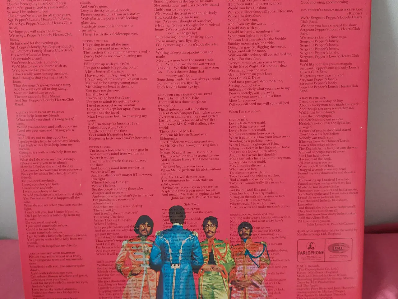 Billede 3 - The Beatles Sgt. Pepper’s LP