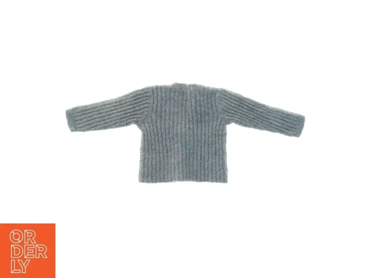 Billede 3 - Håndstrikket børne cardigan (str. 22 x 26 cm ærme 18 cm)