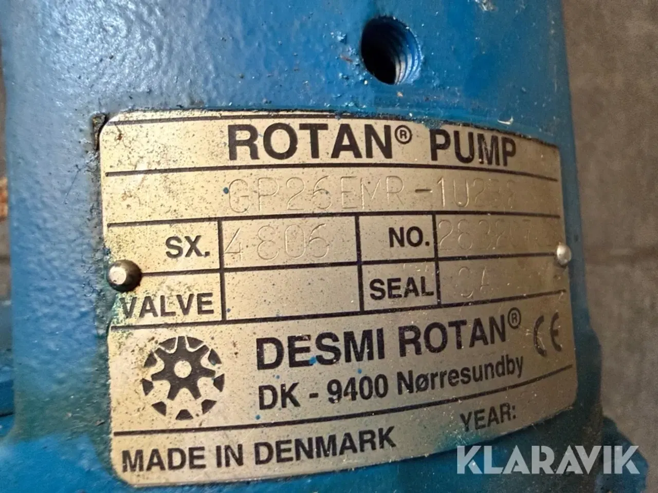 Billede 10 - industripumpe Desmi Rotan GP 26EMR-1U2B2