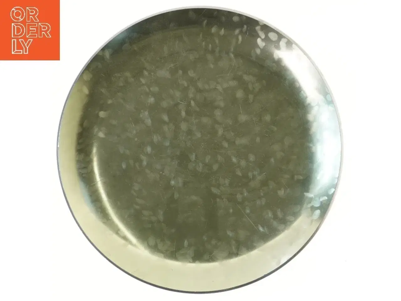 Billede 1 - Metal fad (str. Ø 26,5 cm)