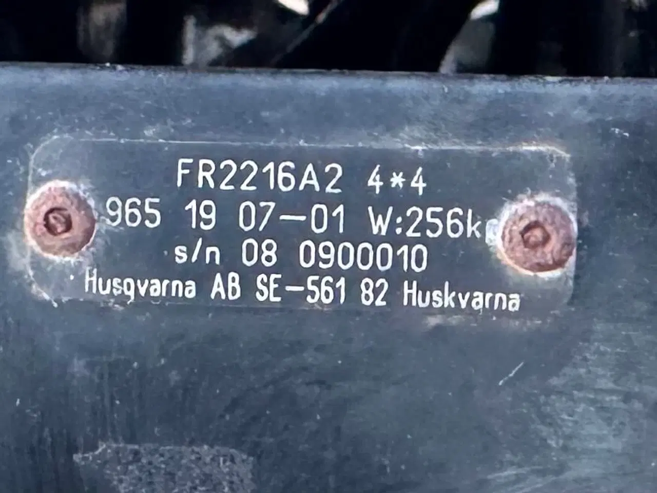 Billede 7 - Havetraktor jonsered FR2216 A2 4X4