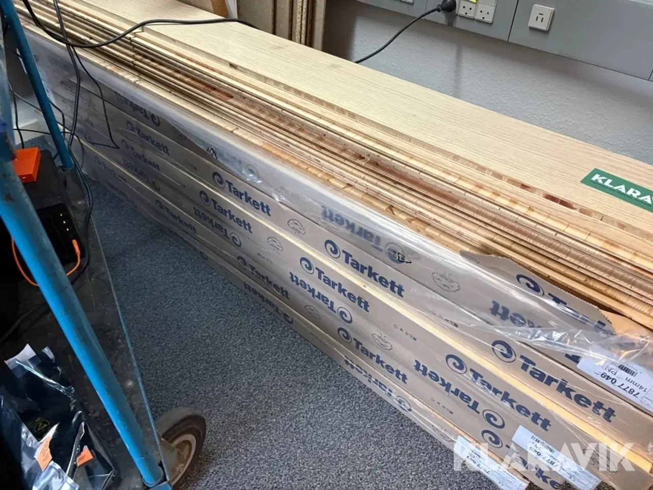 Billede 10 - Trægulv og sporplader