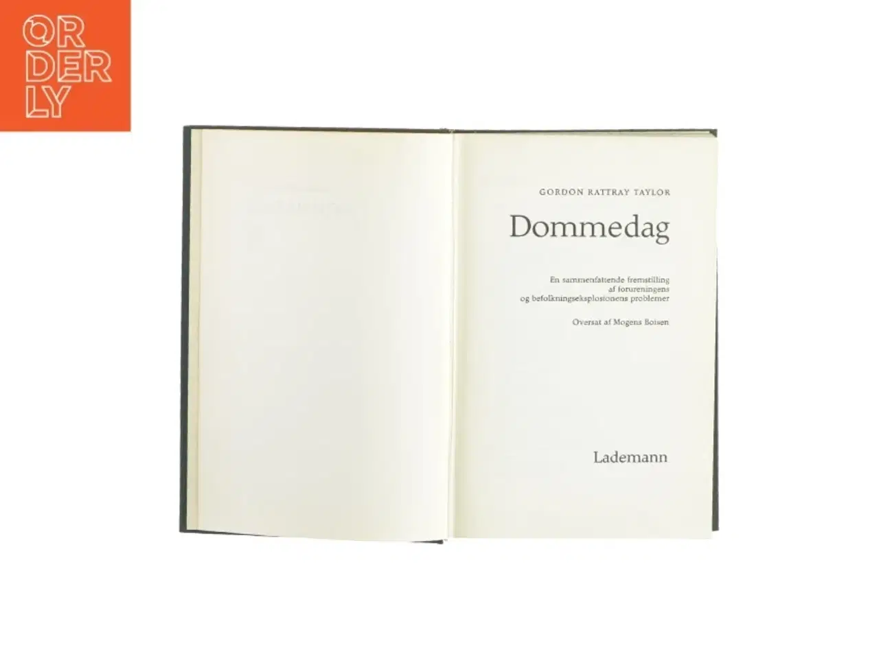 Billede 2 - Dommedag af Gordon Rattray Taylor (bog)