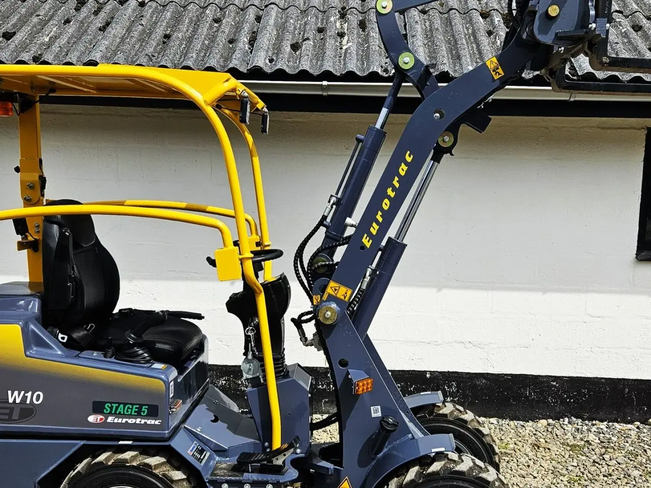 Billede 7 - Eurotrac W10 / fabriksny / Kubota motor / med udstyr