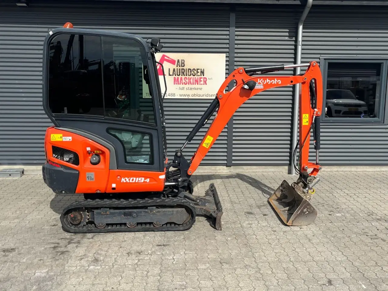 Billede 1 - Kubota KX019-4 Hydraulisk tiltman  kun kørt 833timer