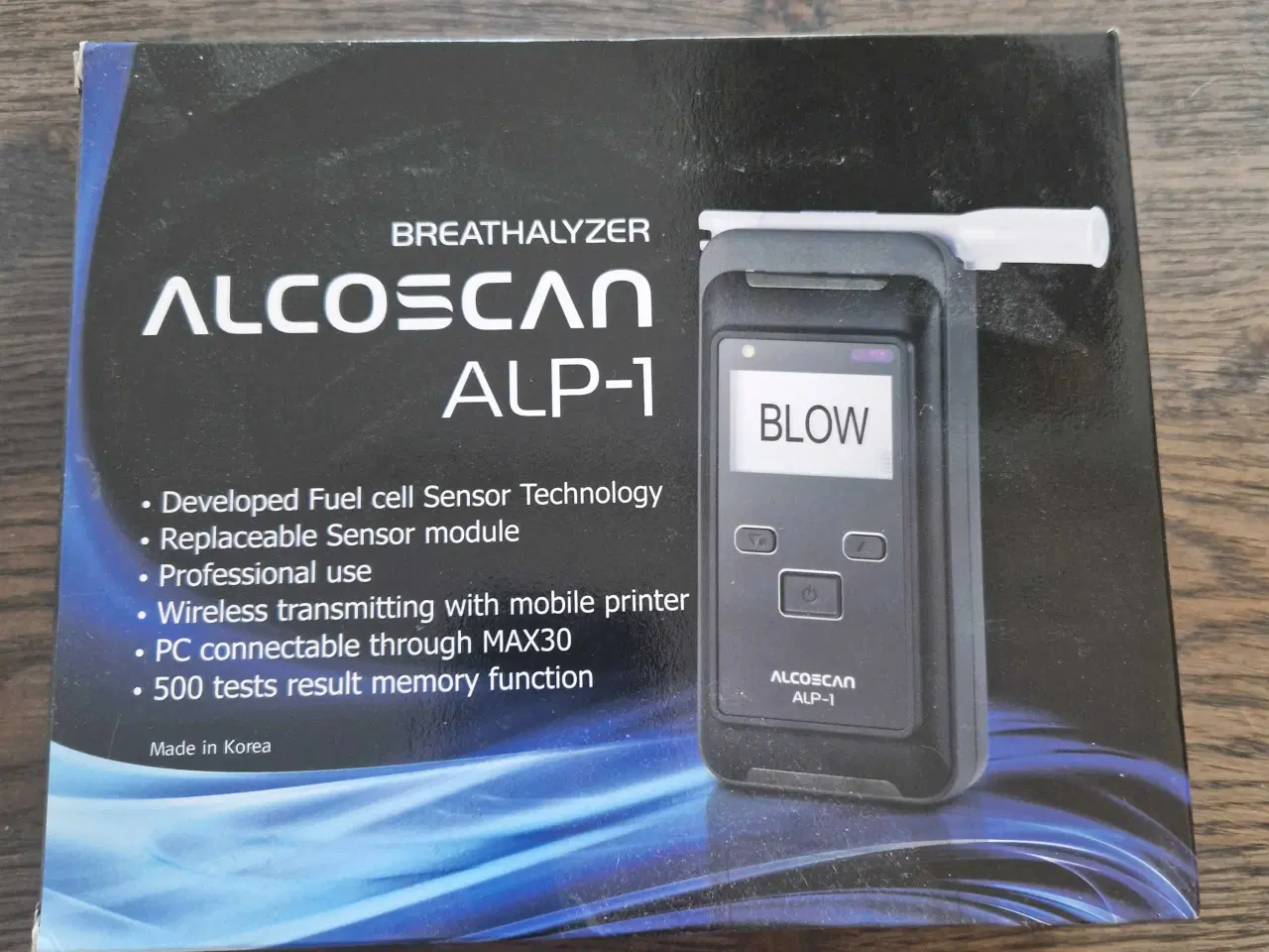 Billede 1 - Alkometer / alkoholmåler / professionel