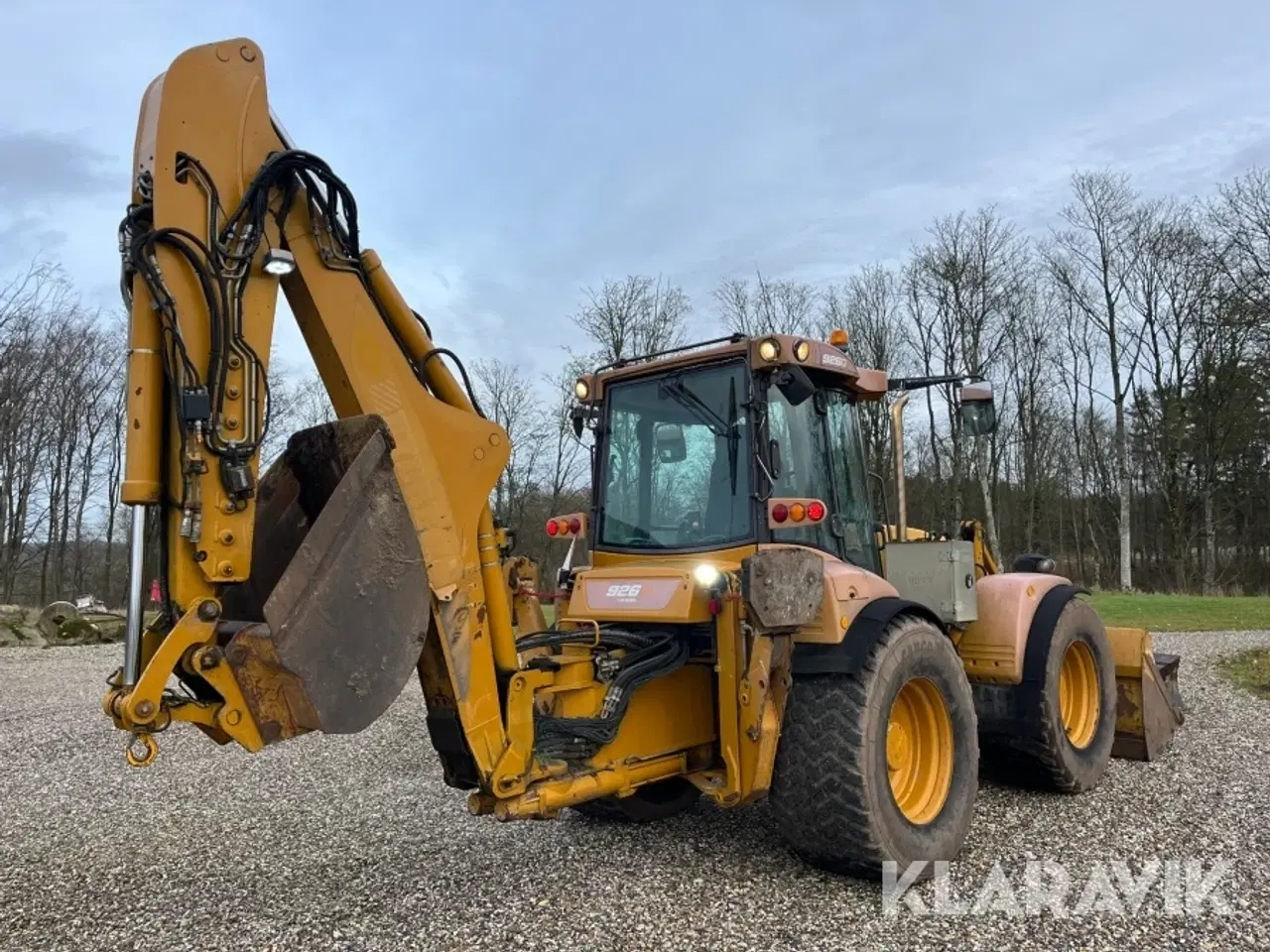 Billede 4 - Rendegraver Hydrema 926D med skovle