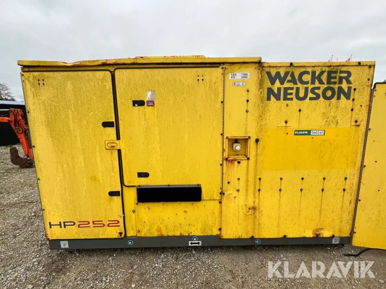 Billede 1 - Varmeanlæg Wacker Neuson HP252D