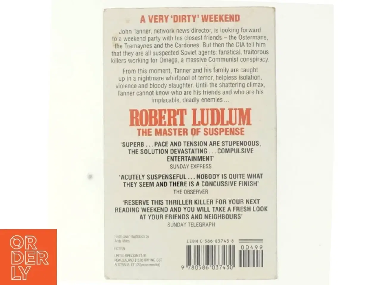 Billede 3 - The Osterman weekend af Robert Ludlum (Bog)