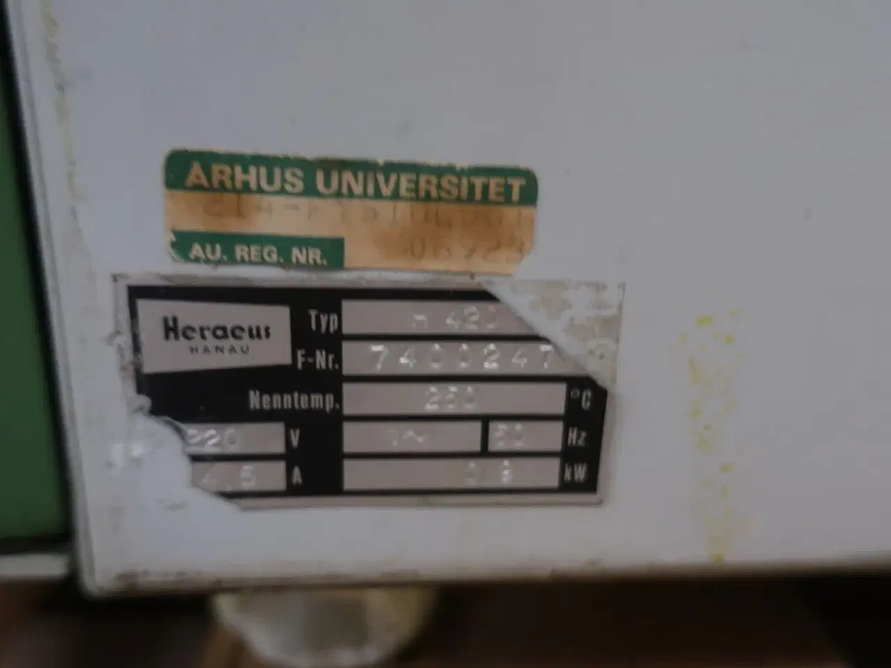 Billede 7 - Varmeskab/ovn HERAEUS H420