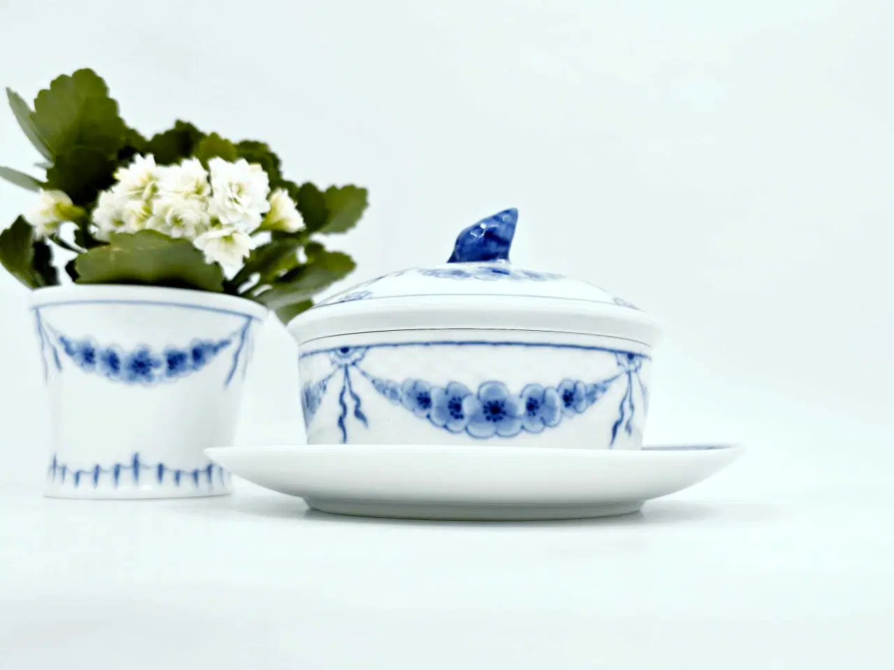 Billede 5 - Empire Smørskål Porcelæn