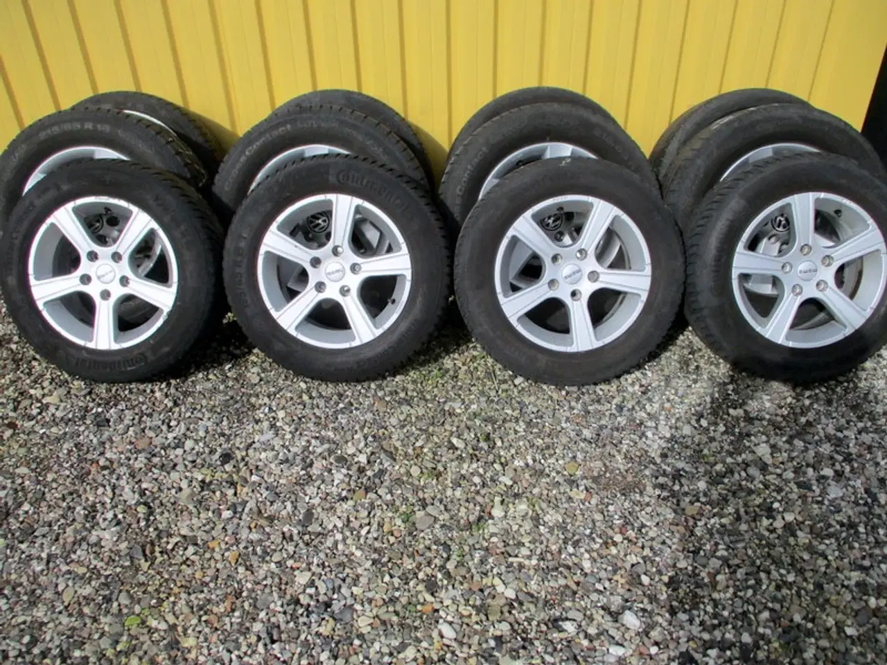 Billede 1 - 15" Momo 5X114,3 ET40 195/65/15" vinterdæk