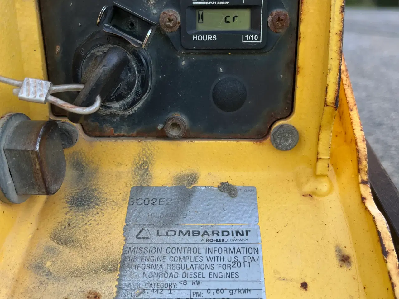 Billede 6 - Bomag BPR 55/65 D 456kg diesel pladevibrator.