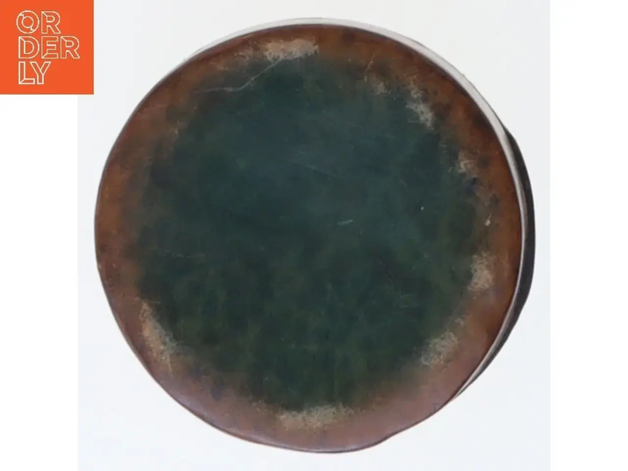 Billede 2 - Antik læderæske (str. 4,5 cm)