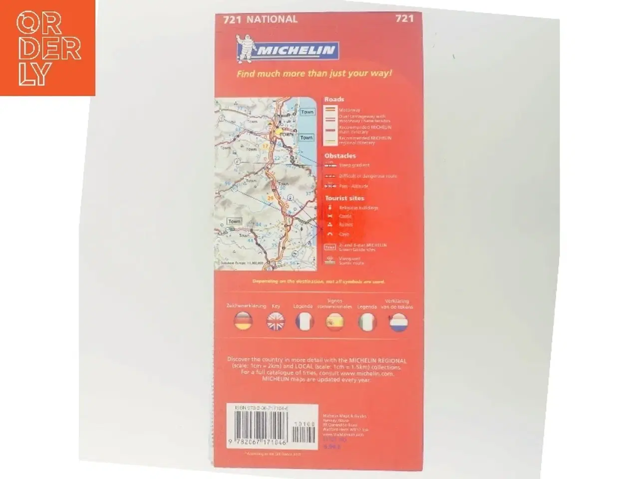 Billede 3 - Michelin kort over Frankrig 2012 fra Michelin (Bog)