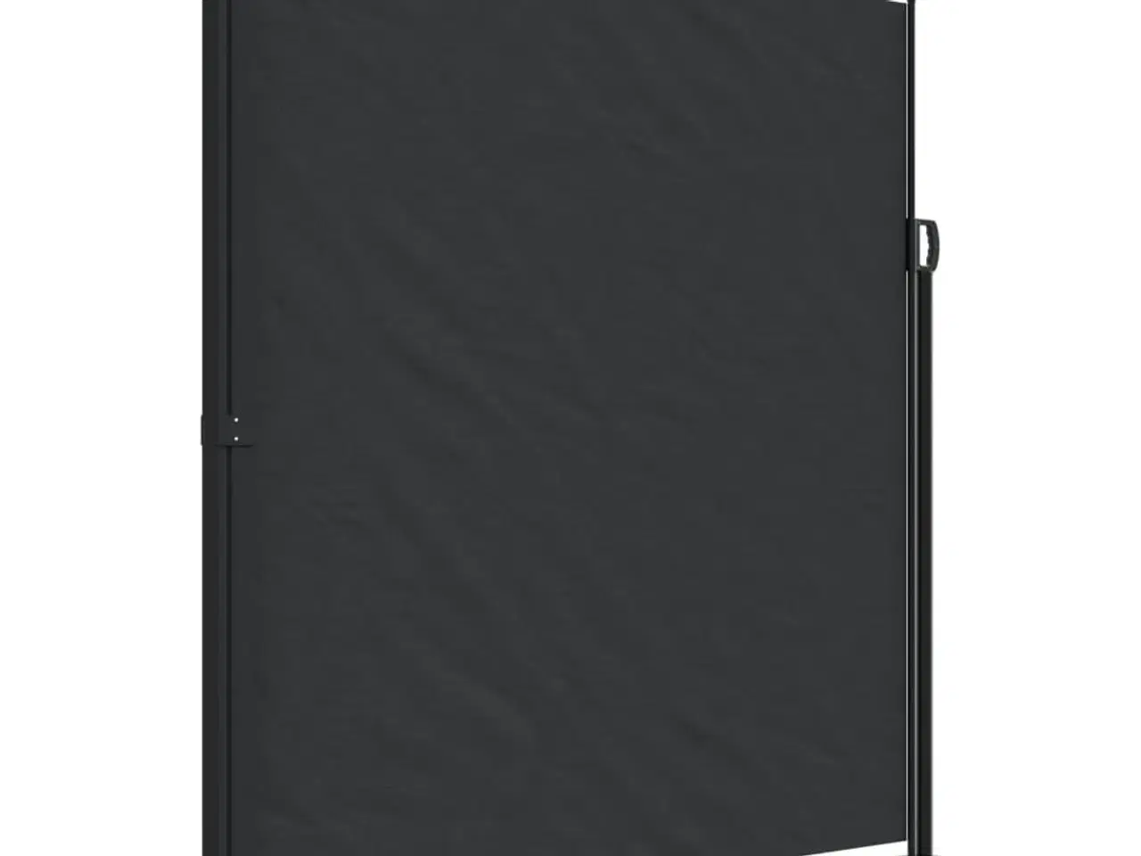 Billede 2 - Sidemarkise 220x300 cm sammenrullelig sort