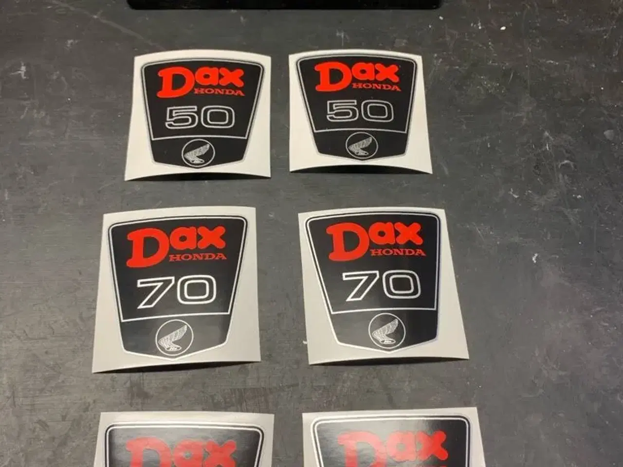 Billede 1 - Klistermærker til skyteam dax
