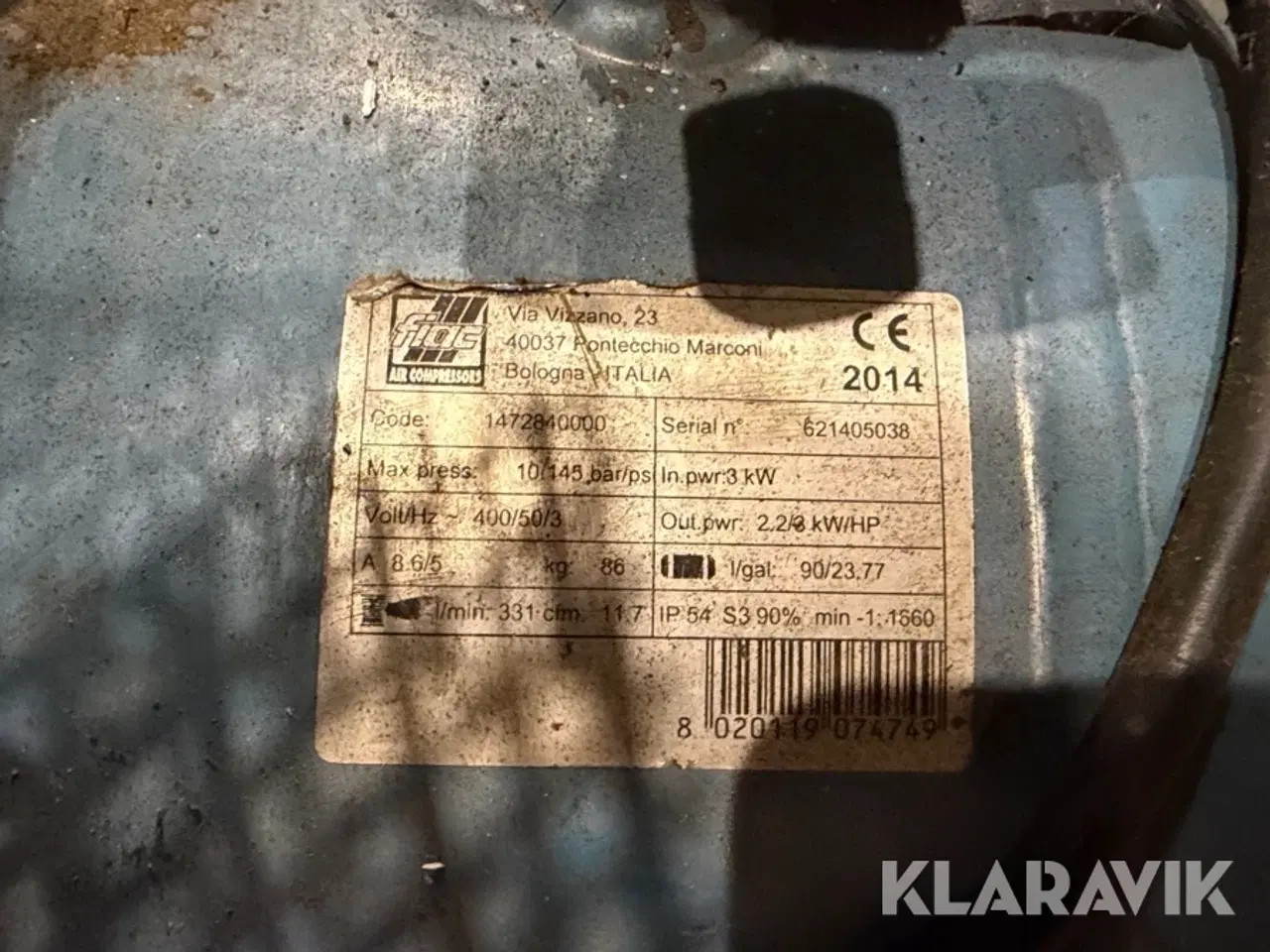 Billede 5 - Kompressorer KGK 90/3021F