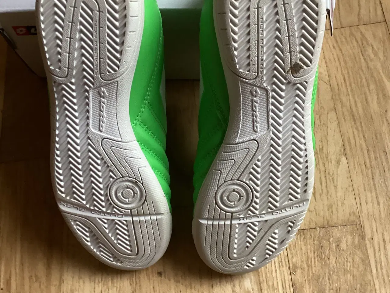 Billede 6 - Indendørssko i grøn med velcro