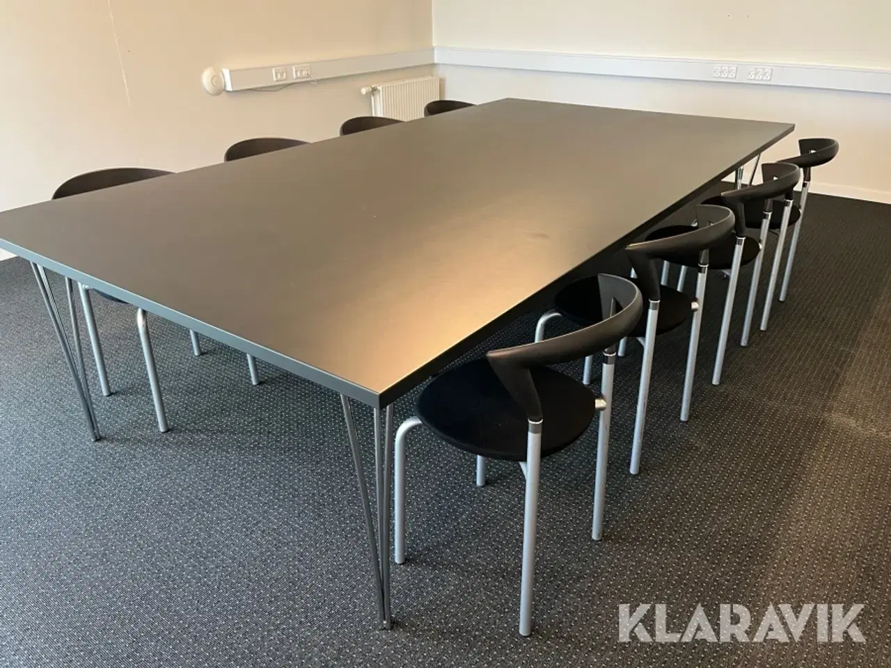 Billede 4 - Konference bord med 8 stole