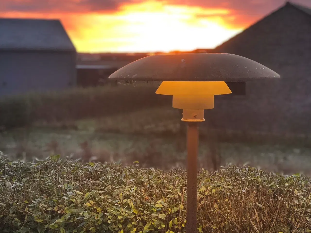 Billede 2 - 2 stk PH Kobber Bedlamper