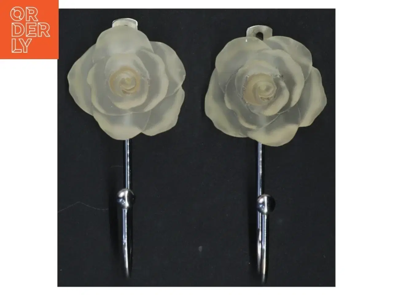 Billede 1 - Blomsterformede vægkroge (str. 12 cm)