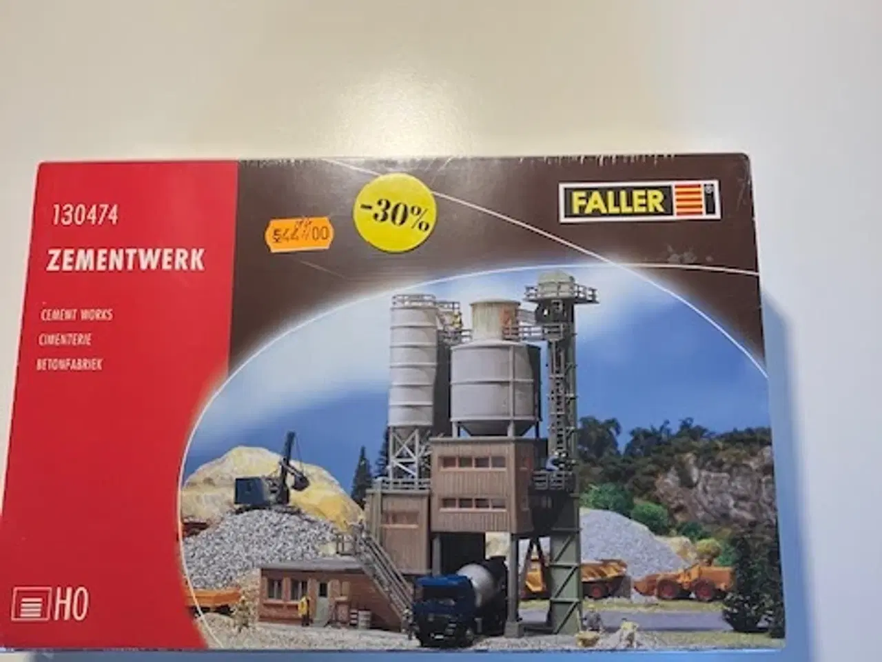 Billede 1 - Faller 130474 Cementfabrik 207x90x225 mm Ny i Æske