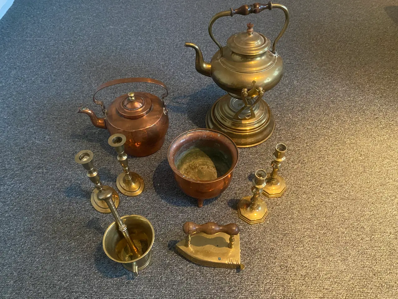 Billede 4 - Kobber Potteskjuler, 14,5cm. Høj